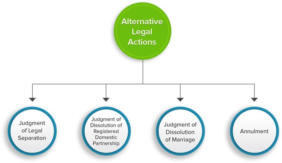Infographic about Alternative Legal Actions